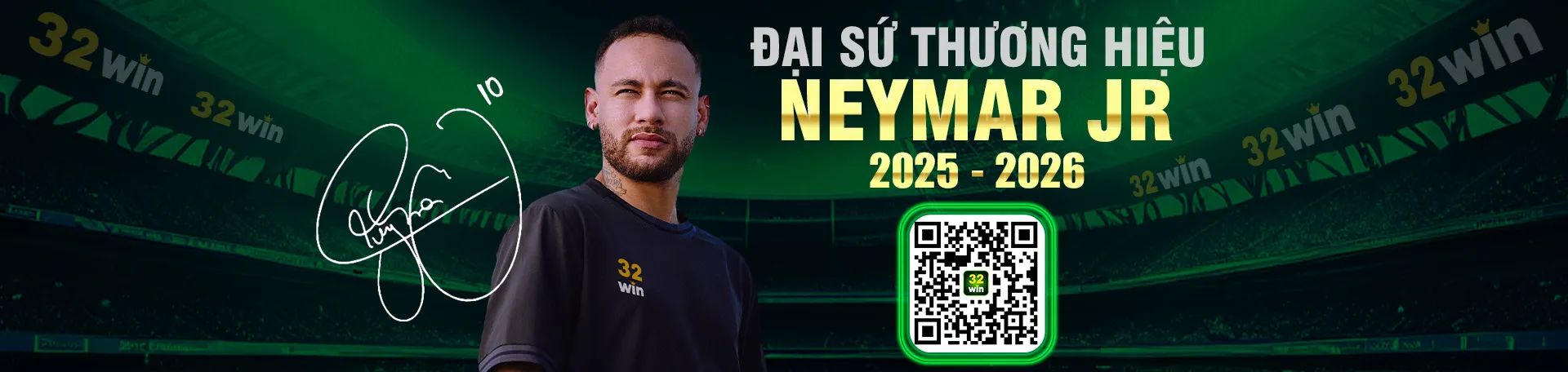 Đại sứ thương hiệu 32Win Neymar